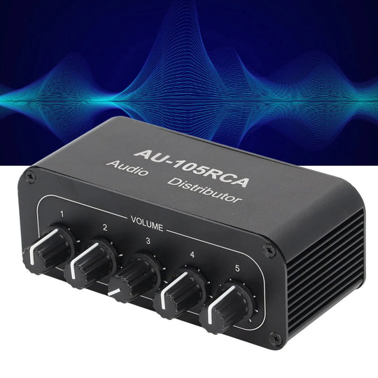 5-Way Audio Splitter