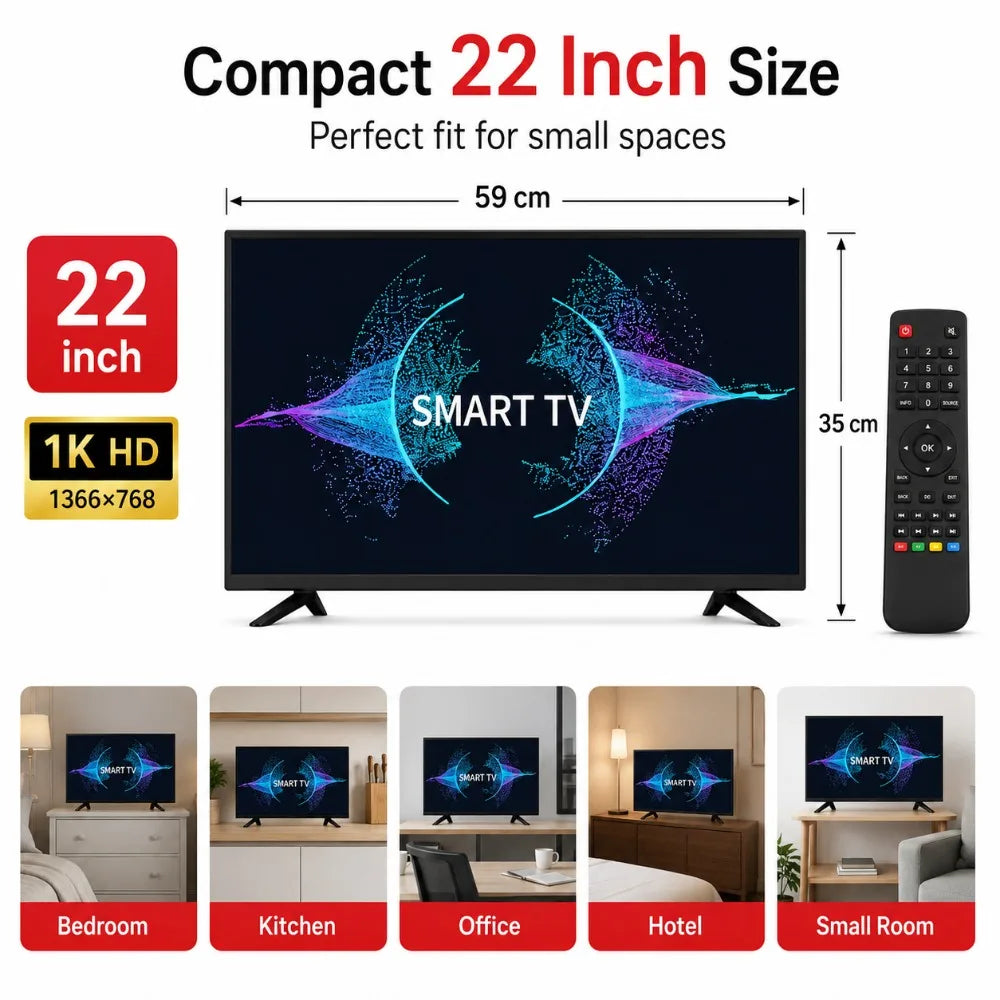 22 Inch Smart TV