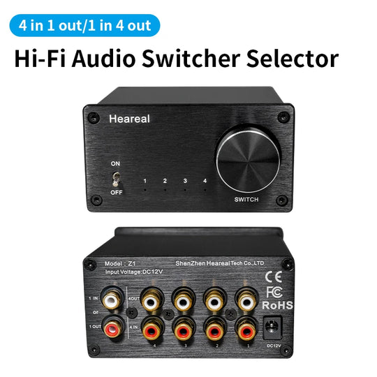 4-Port Audio Switch
