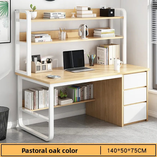 Desk Bookshelf Combo