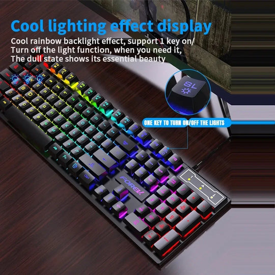 Backlit Gaming Combo