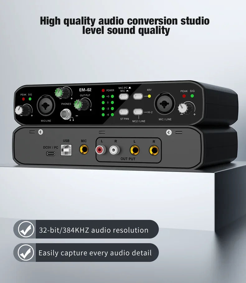 Studio Audio Interface