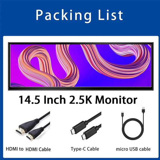 Touchscreen Monitor Bar