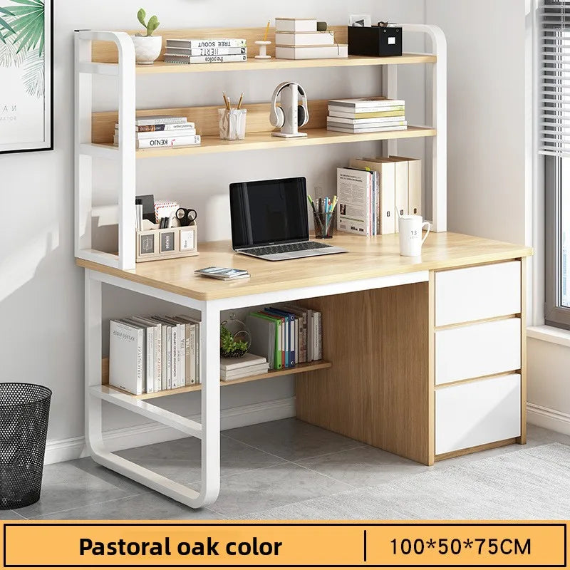 Desk Bookshelf Combo