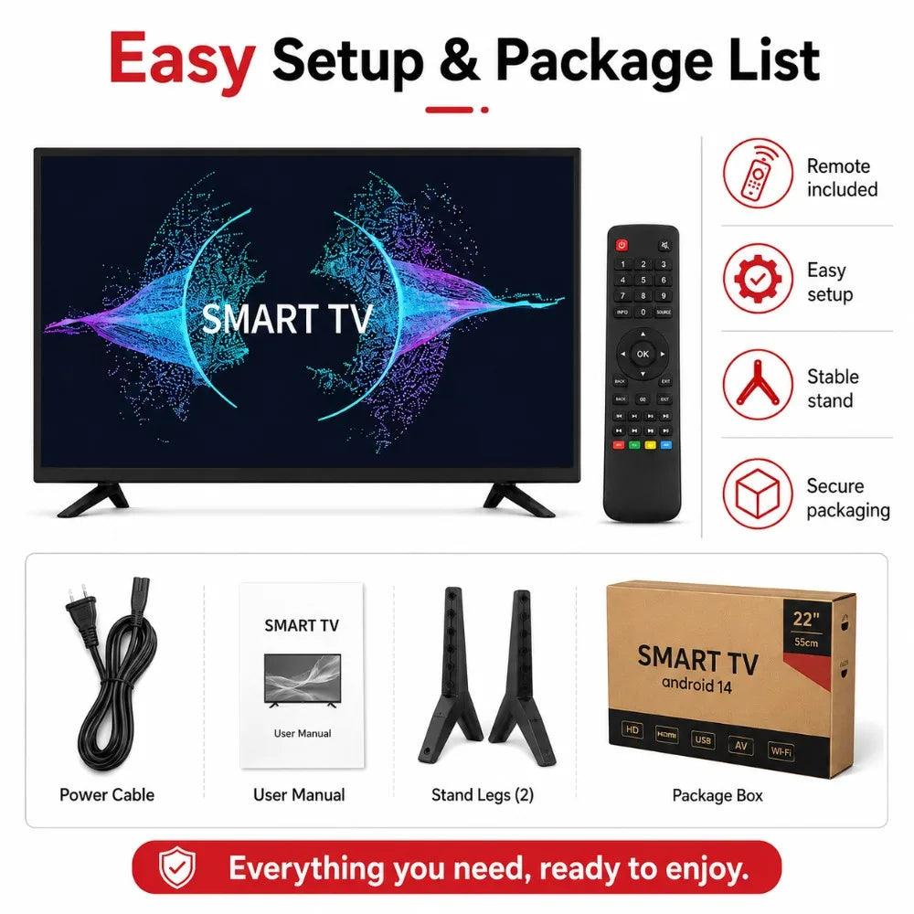 22 Inch Smart TV