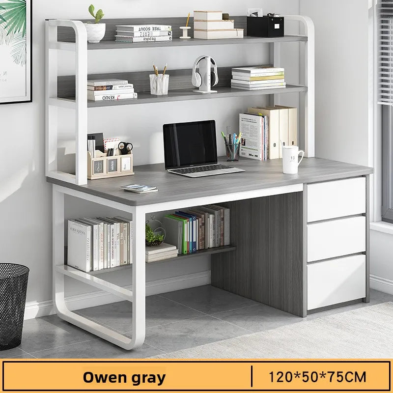 Desk Bookshelf Combo