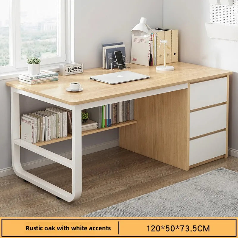Desk Bookshelf Combo