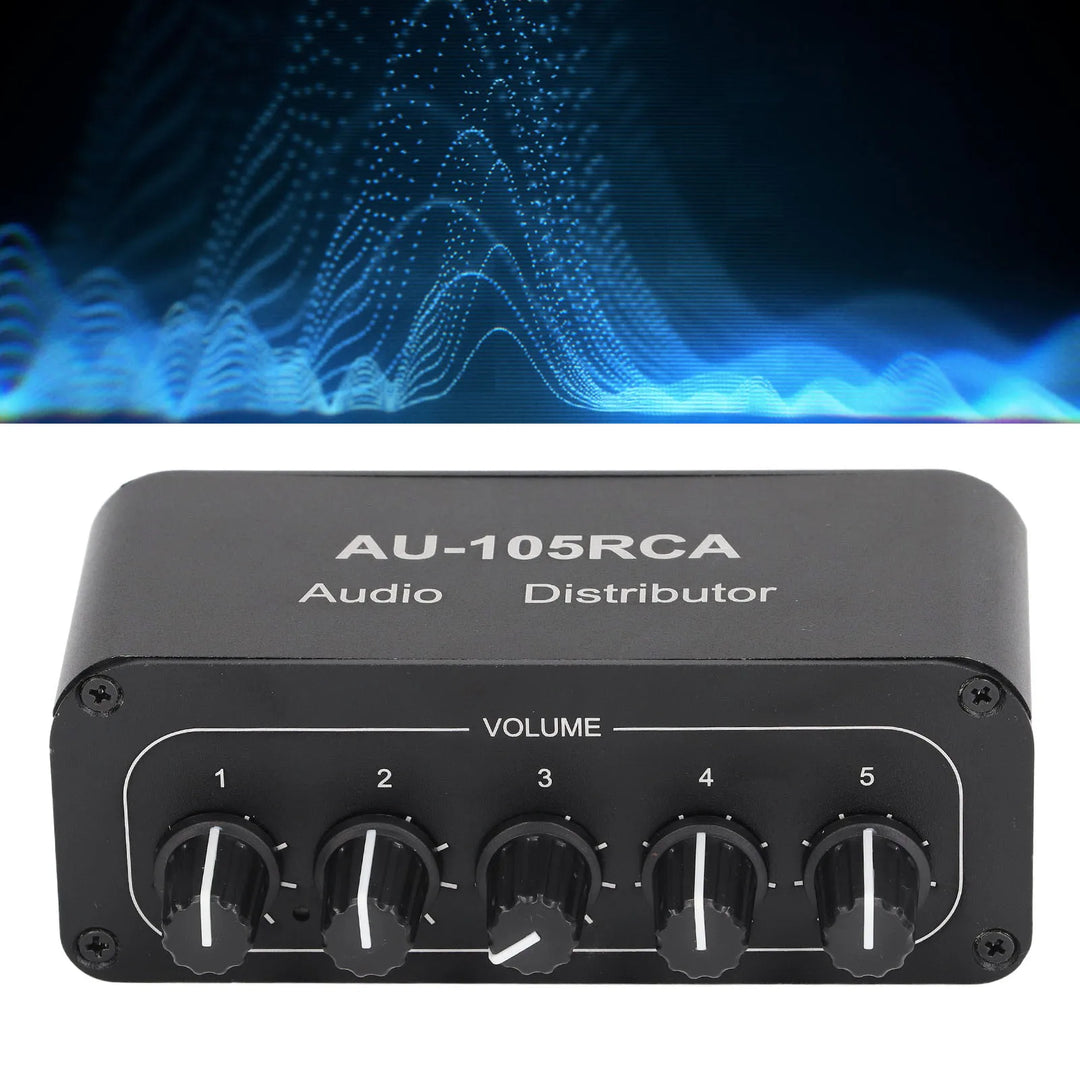 5-Way Audio Splitter