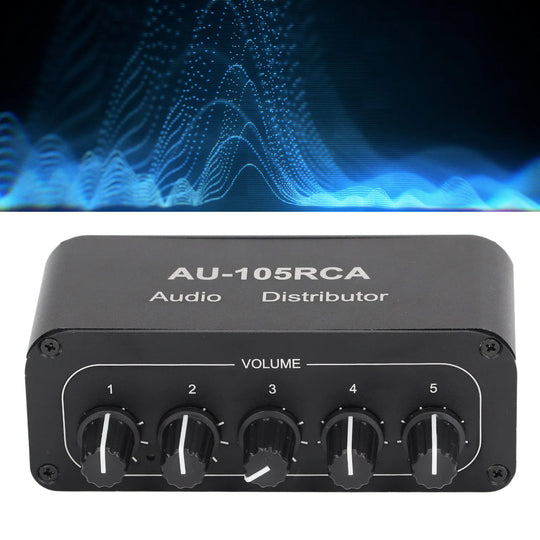 5-Way Audio Splitter