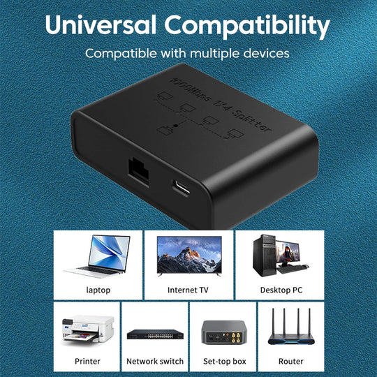 4 Port Network Switch