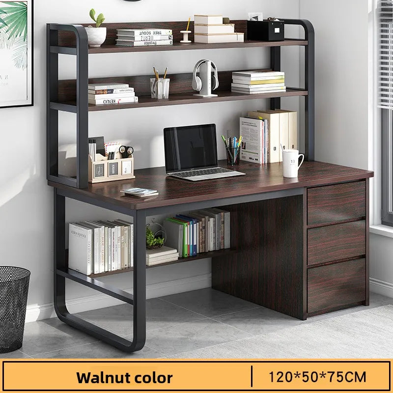 Desk Bookshelf Combo