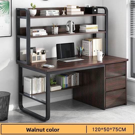 Desk Bookshelf Combo