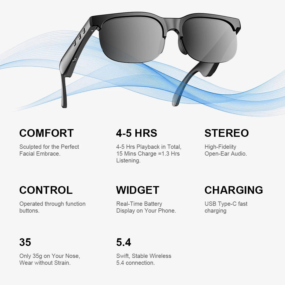 Bluetooth Audio Glasses