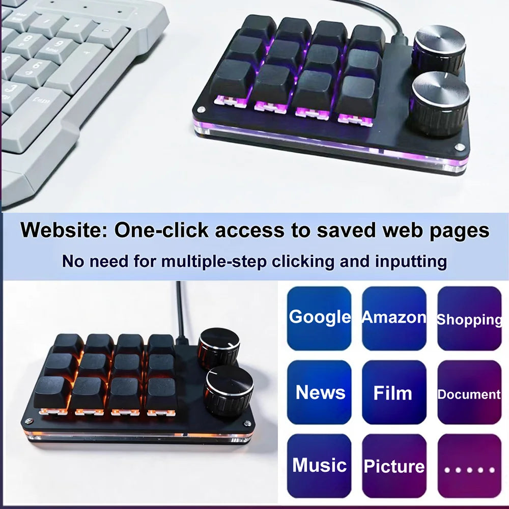 Macro Editing Keyboard