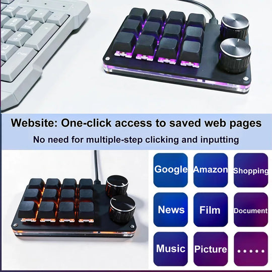 Macro Editing Keyboard