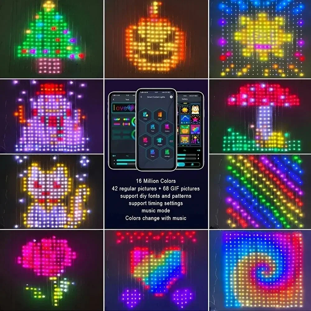 Smart Curtain Lights