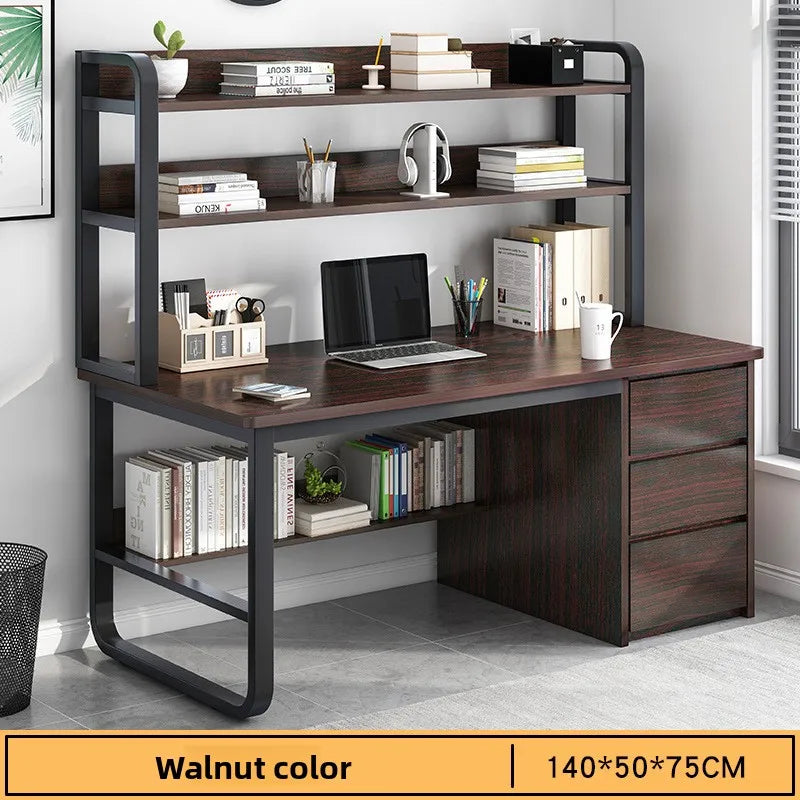 Desk Bookshelf Combo