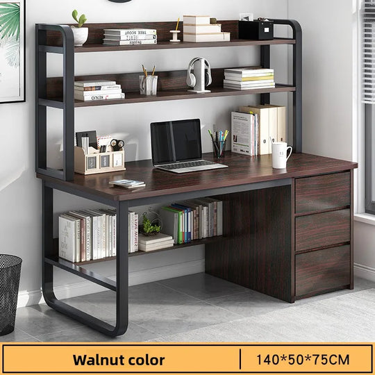 Desk Bookshelf Combo
