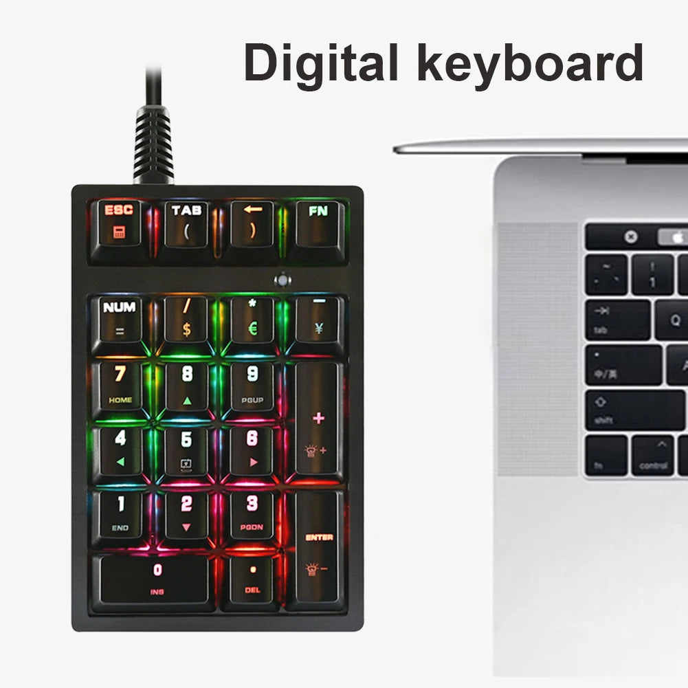 RGB Numeric Keypad