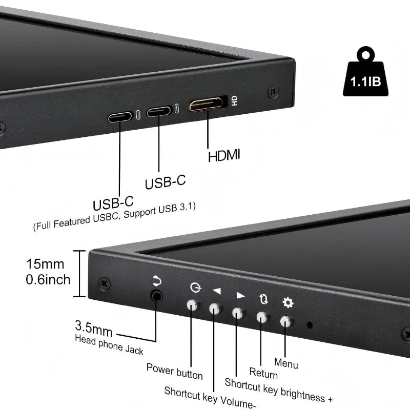 Compact Travel Screen