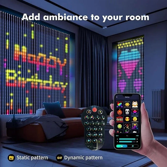 Smart Curtain Lights