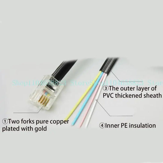 RJ9 Handset Cable