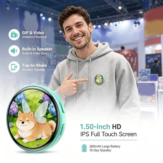 Digital Badge Pin