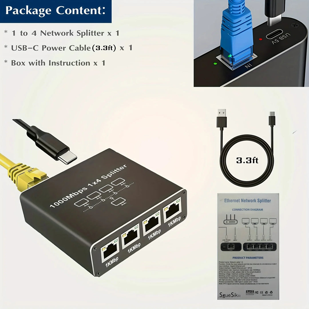 5 Port Gigabit Switch