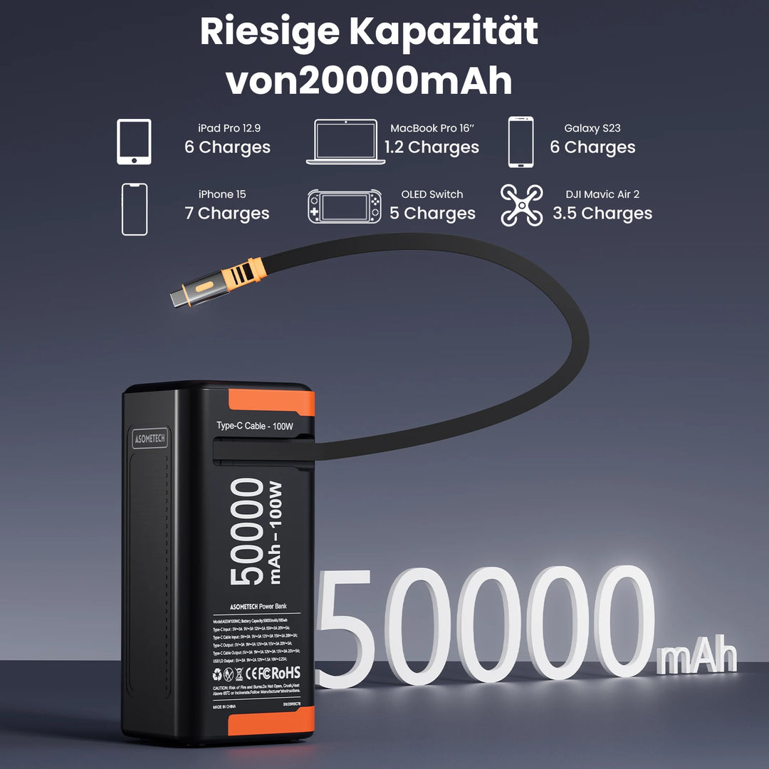 50000mAh Power Bank