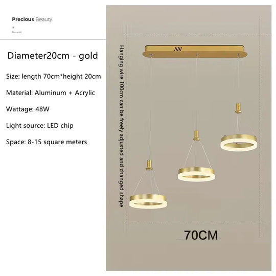 Modern LED Chandelier